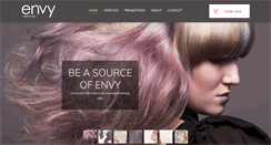 Desktop Screenshot of envyhairstudio.ca