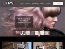 Tablet Screenshot of envyhairstudio.ca